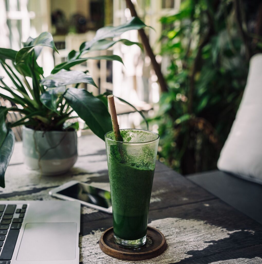 A healthy glass of amla aloevera juice